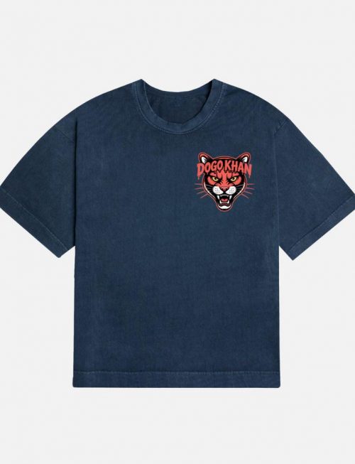 Dogokhan Tiger Head Retro Graphic Design T-Shirt