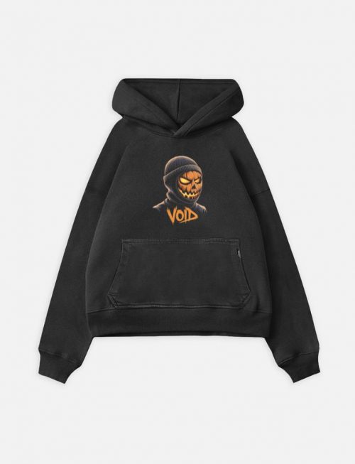 Void Pumpkin Head Hoodie Mask Design Hoodie